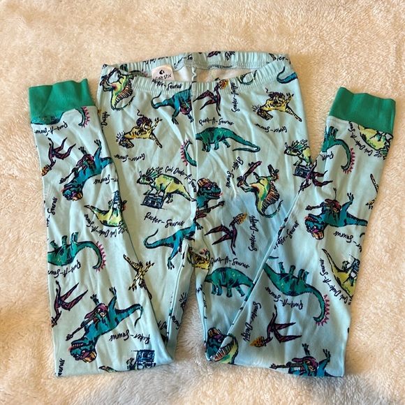 NWT, fish stix, boys, dinosaur cotton PJ set - Picture 5 of 8